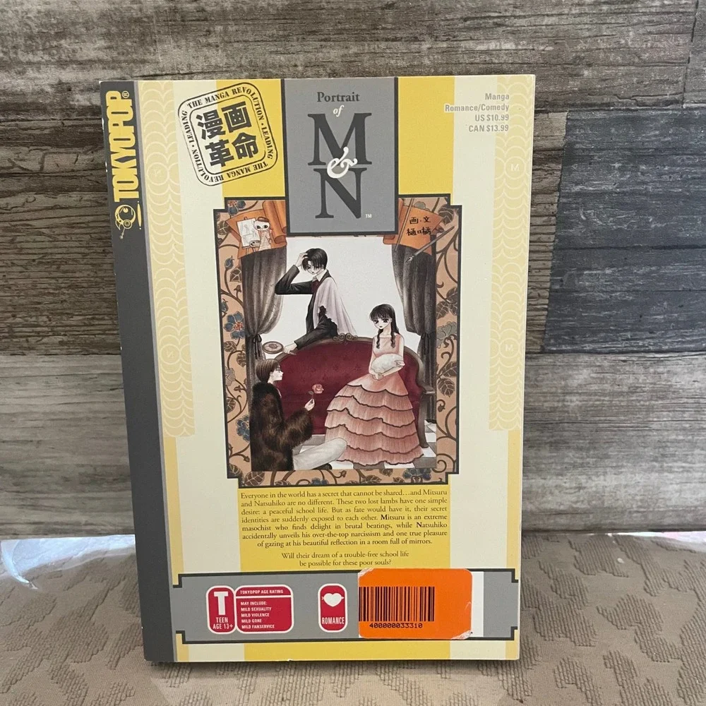 Portrait of M & N Vol 1 Manga Tachibana Higuchi Tokyopop English Paperback
